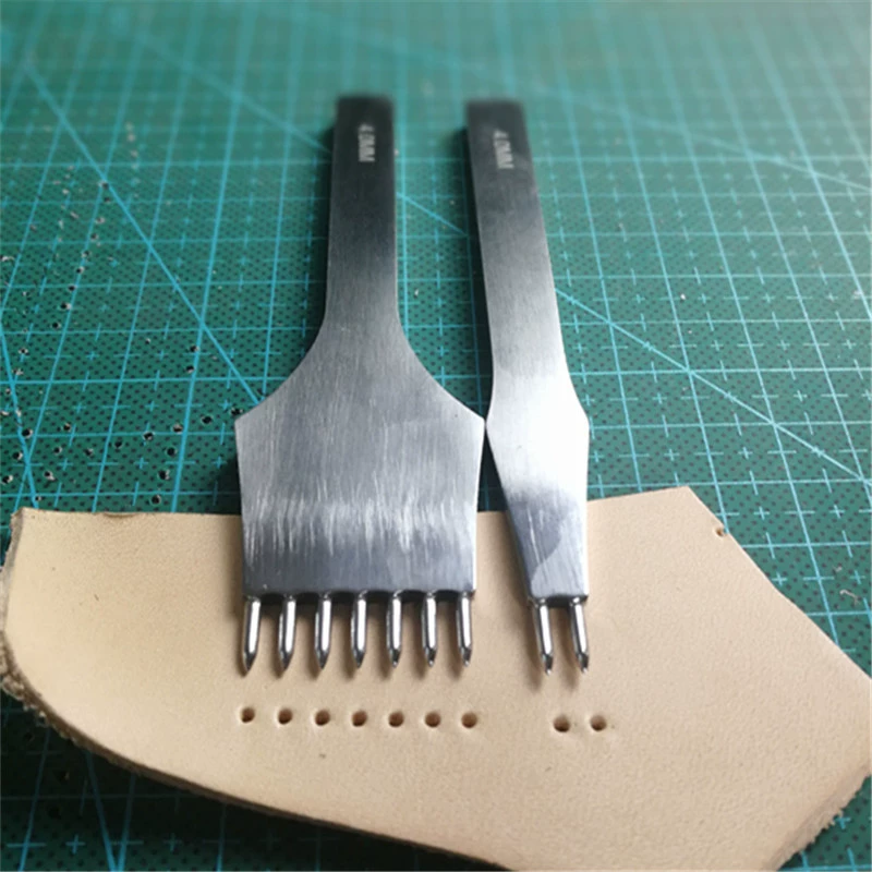 Round Chop Manufacturer Direct Sales Handmade Leather DIY Punching Tool Boutique Round Chop Skd11 Material Non-Diling Chop Method Chop