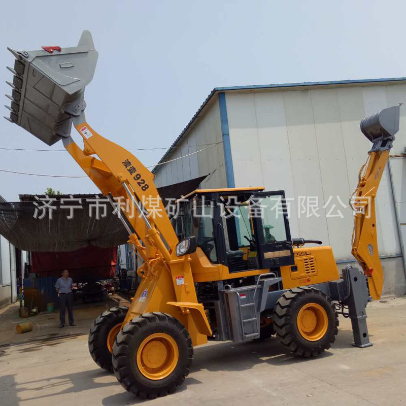 扒渣机 植树造林两头忙挖掘装载机 WZ10-20挖掘装载机 装渣机