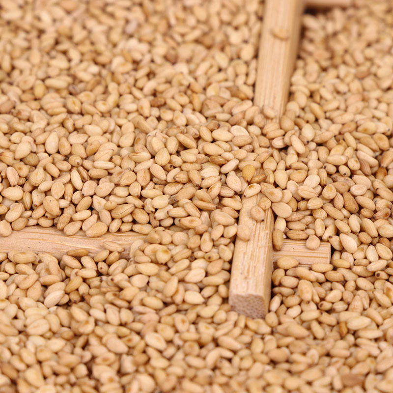 Roasted White Sesame Seeds with Skin, Ground into Paste and Powder, 25kg Bags