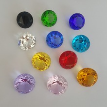 厂销6-500mm水晶小钻石玻璃彩色平底配件圆形饰品工艺品裸钻批发