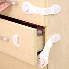 宝宝抽屉搭扣锁柜门冰箱安全锁 多功能婴儿布带锁 儿童防护加长锁