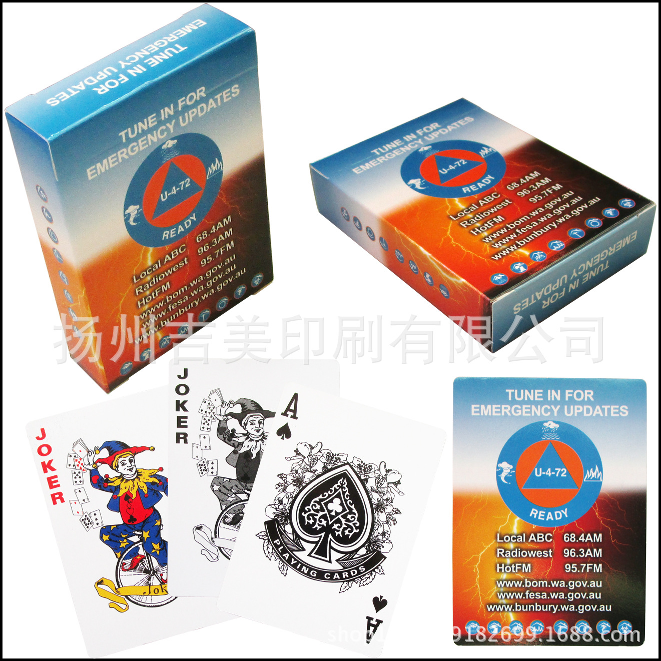 280g blue core paper playing cards manufacturer low price printing…