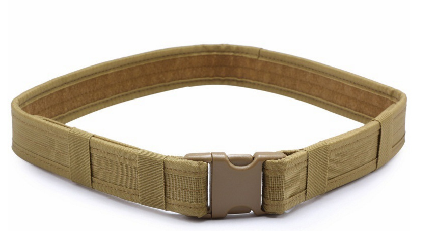 Cinturón táctico al aire libre de supervivientes cinturón de entrenamiento militar multifuncional cinturón de entrenamiento de 1.5 pulgadas cinturón de nylon de servicio