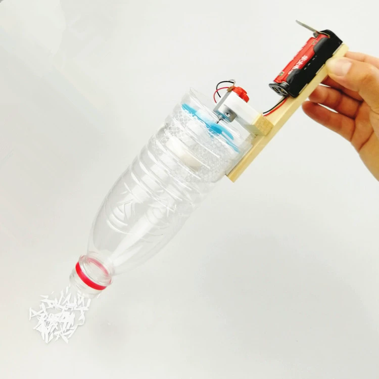 Breast pump, children's vacuum cleaner for elementary school students, handmade, science
