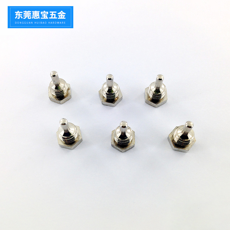 厂家螺钉非标螺栓定防滑螺杆六角螺丝精密加法兰面定位螺纹