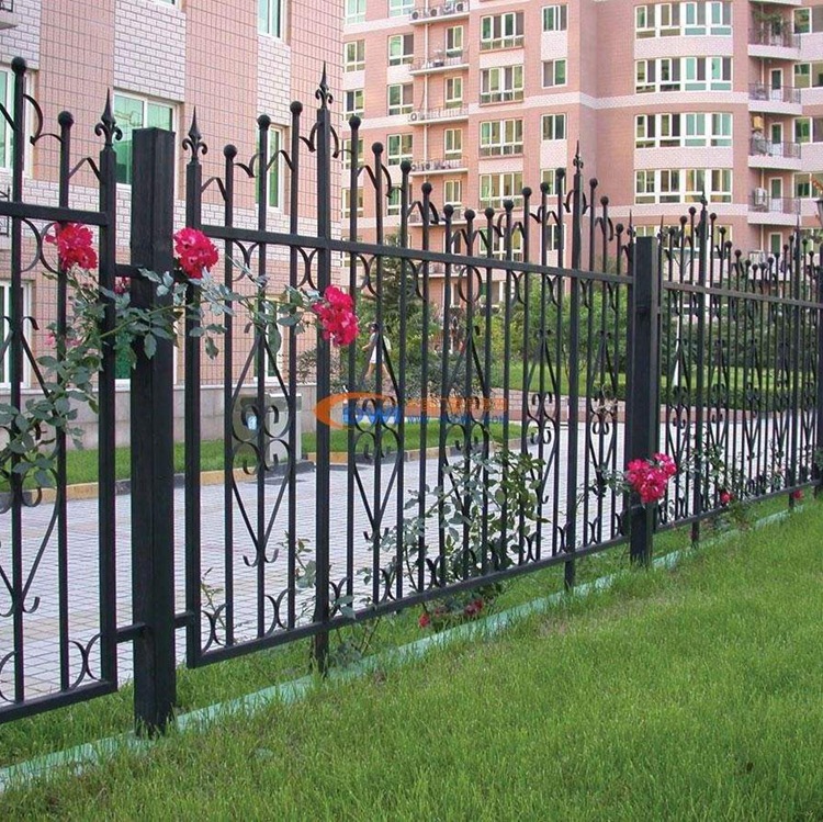 铁艺锌钢护栏 小区护栏围栏别墅铁艺围墙 铁艺锌钢栏杆厂家