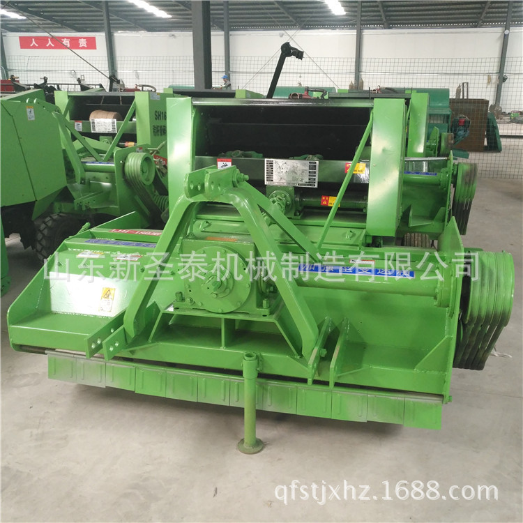 秸秆回收打捆一体机 全自动玉米秸秆粉碎打捆机 田地用收割打捆机