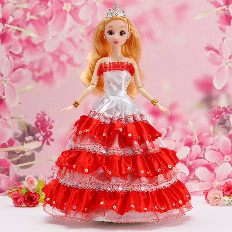 Емкая подарочная коробка, кукла-девочка, милый игрушка, набор, 3D