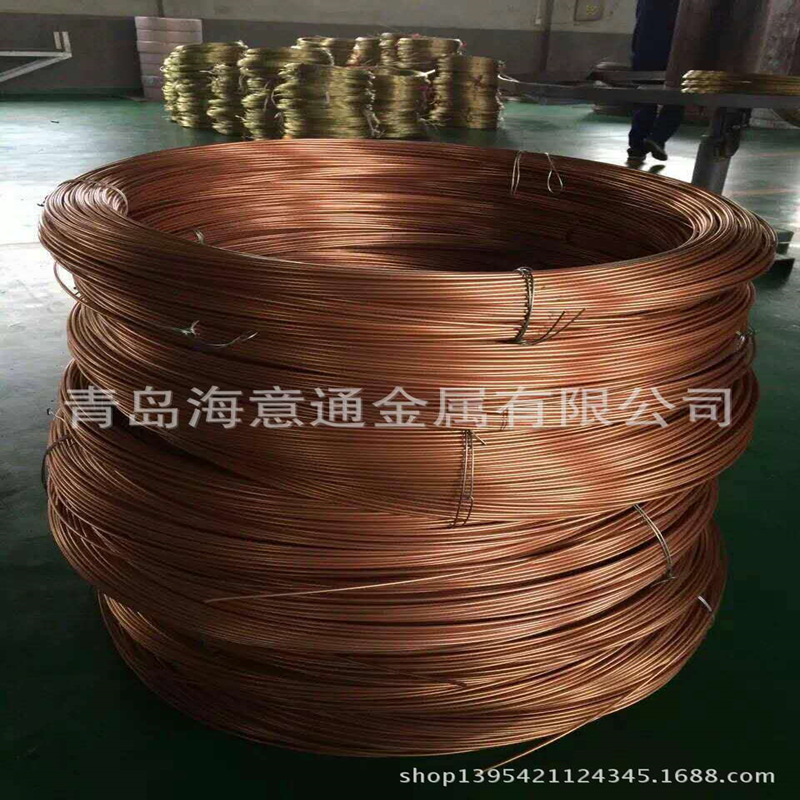 紫铜黄铜管棒排源头厂家直供 国标T2紫铜H62黄铜材 支持定制服务