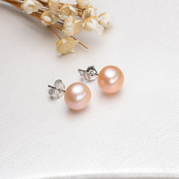 classic earrings from pearl