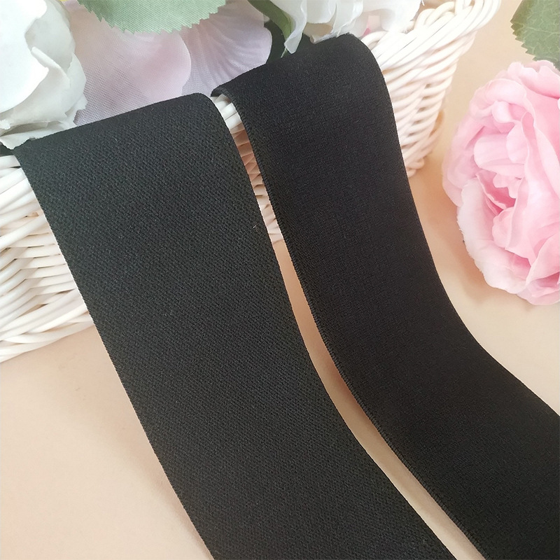 黑白裤腰松紧带 彩色弹力带尼龙橡皮筋包边带家纺瑜伽服服装辅料