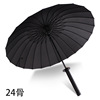 Automatic black Japanese umbrella solar-powered, wholesale