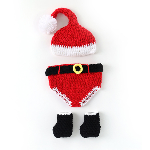 European and American Christmas photography hand-knitted clothes