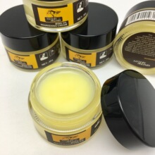 厂家批发天马黑色貂油皮脂膏 自然色30g小瓶装貂油护理膏鞋护理品