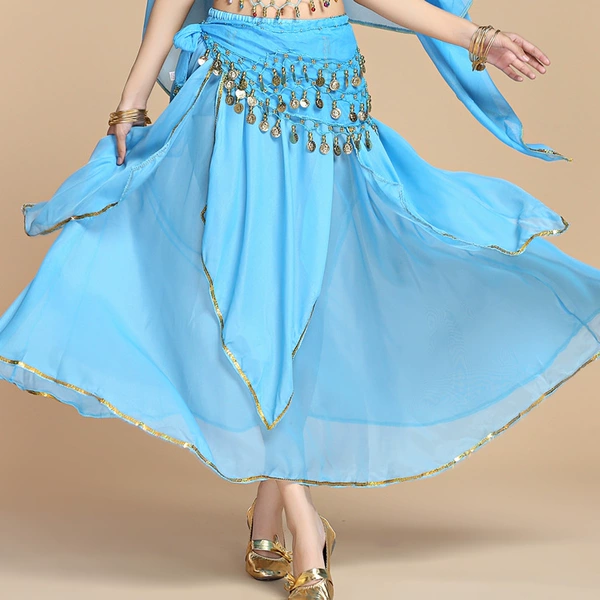 Lake blue skirt