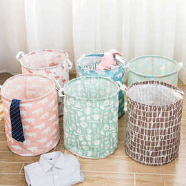 家用布艺脏衣篓脏衣篮折叠玩具衣物放脏衣服的收纳筐收纳桶洗衣篮