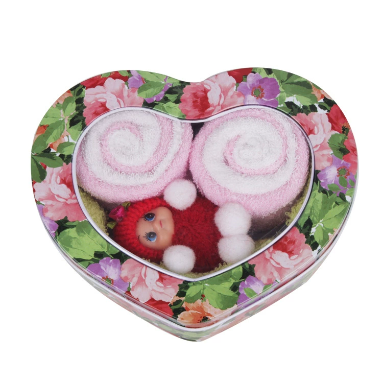 Любовь Подарочная коробка леденец торт полотенце творческие подарки свадьба компания событие подарки могут быть оптом