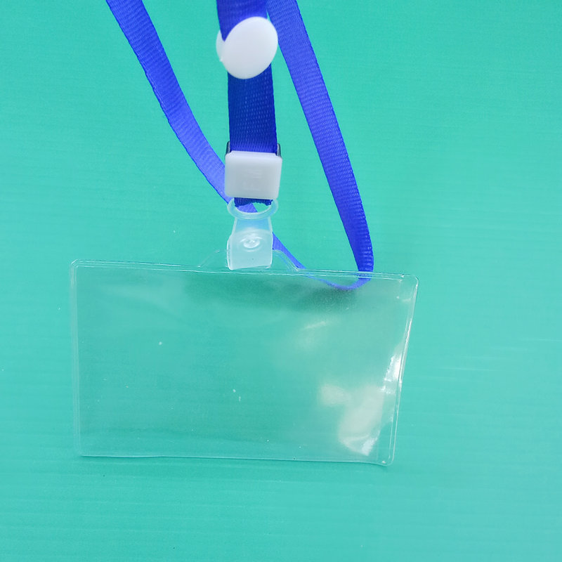 1CM helicóptero hebilla cordón insignia cuerda gancho de plástico Etiqueta De fábrica cordón Etiqueta de trabajo cordón certificado azul cordón 100 piezas