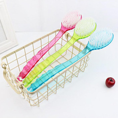Home Shower Brush Bathroom Gadget Back Scrubber Long Handle Bath Scrub Brush Shower Scrubber Back Washing Brush