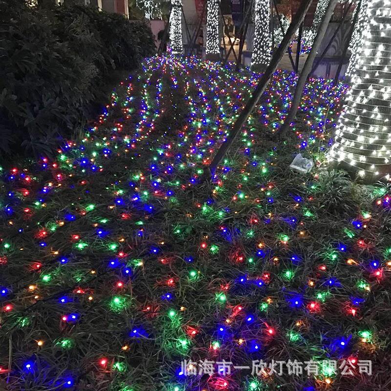 Cadena de luces LED Gypsophila luz intermitente Ingeniería de iluminación impermeable al aire libre Decoración de bodas de vacaciones Iluminación ambiente Cinturón de luces al por mayor