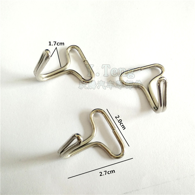 Car seat cushion fixed accessories plum buckle thickened child and mother buckle elastic band plastic hook iron hook special offer