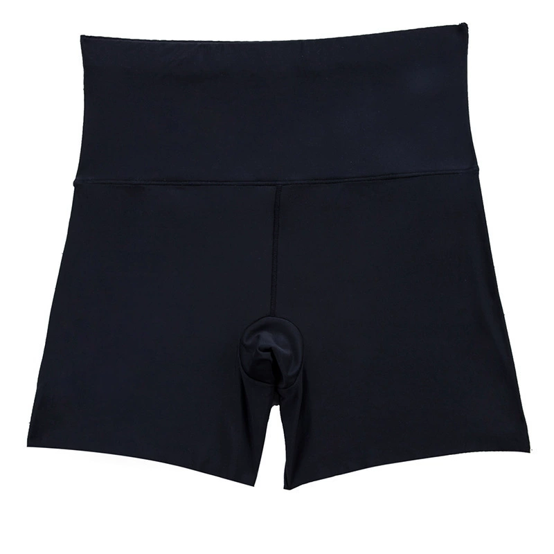 Seamless High-Waist Shorts (Scorpio) Women — Ice-silk, Cotton Crotch, Anti‑exposure 2–10 Sizes