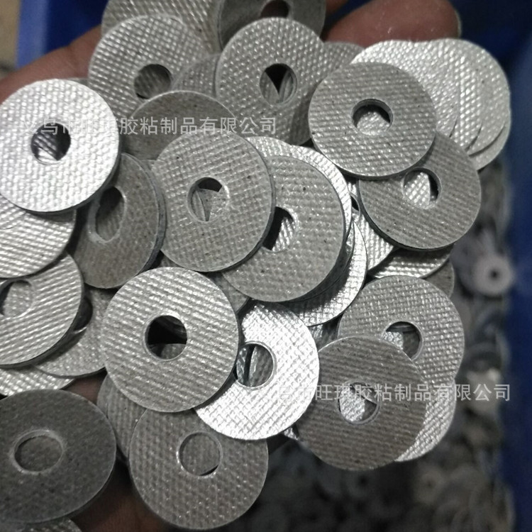 装饰固定快巴纸垫片 防尘密封青稞纸垫圈 银色云母锁紧垫片