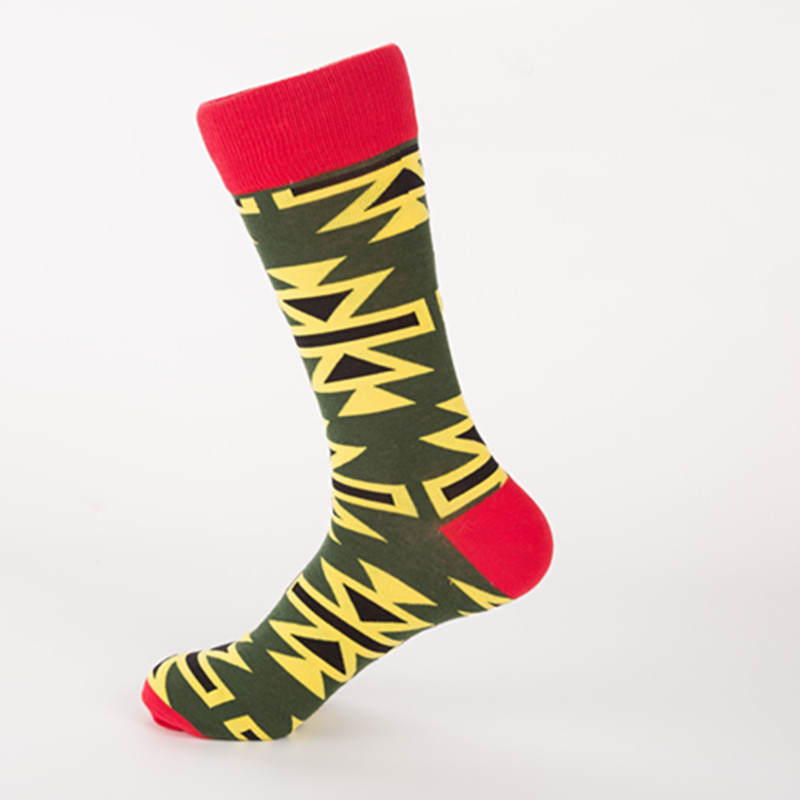 Autumn And Winter Casual Socks Street Skateboard Socks Happy Colorful Socks_maomaolike.com