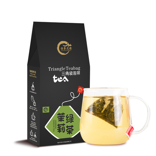Jasmine Green Tea Triangle Bag Tea Jasmine Flower Tea Bozhou Health Tea Tea Cold Brew Jasmine Jasmine Clear Tea