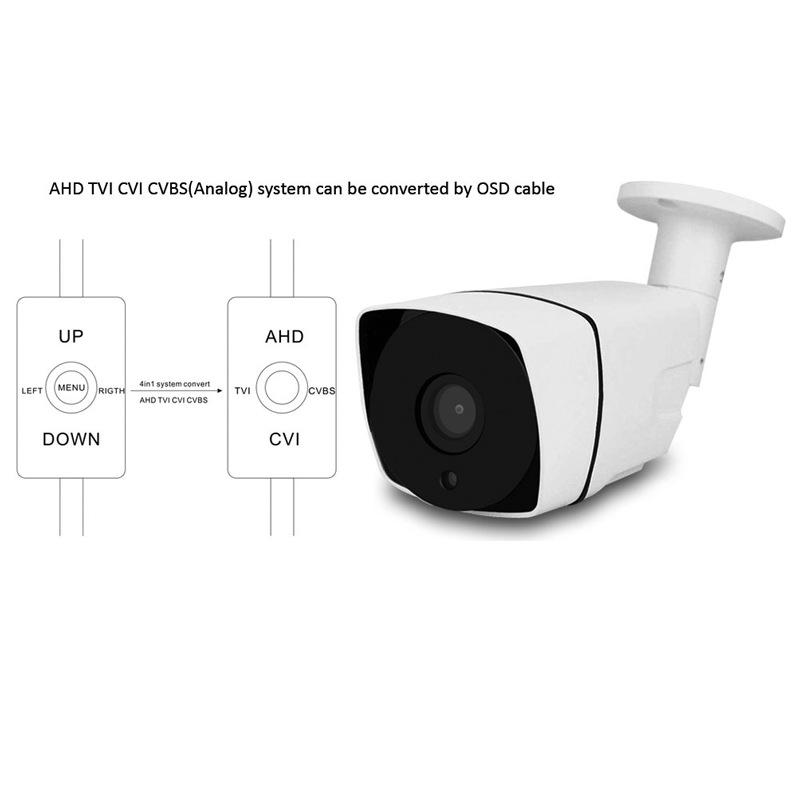 Cámara ahd CCTV seguridad 5MP AHD / TVI / CVBS 4 en 1 D / N HD
