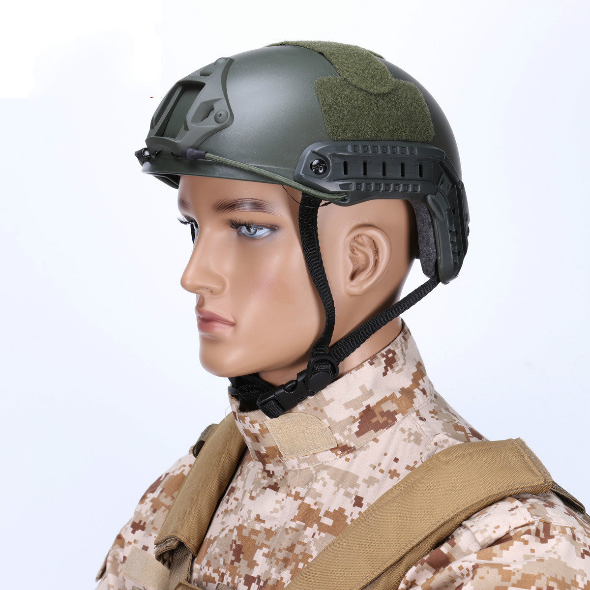 Rápido MH mejorado casco táctico casco de equitación casco de protección al aire libre CS casco táctico