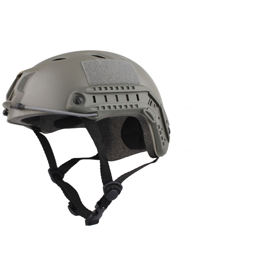 Rápido PJ americano casco táctico americano paracaidismo casco militar aficionados campo casco al aire libre casco de equitación