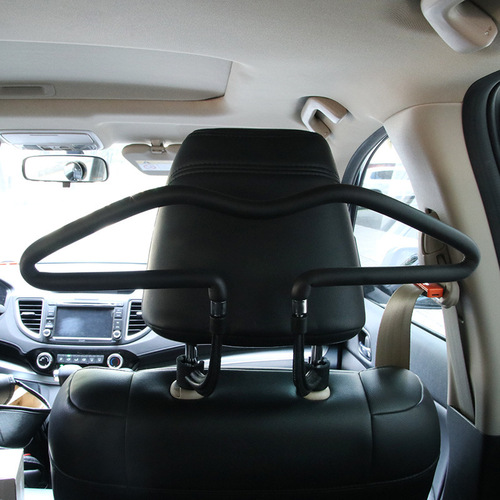 Car PU clothes hanger, car suit rack, chair back storage rack, multi-functional clothes drying rack, car clothes rack, clothes rack
