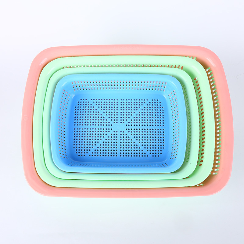 Plastic rectangular drying rack