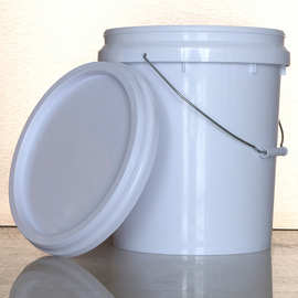 15L塑料桶涂料周转桶兽药塑胶密封酱菜海蜇钓鱼多功能包装桶手提
