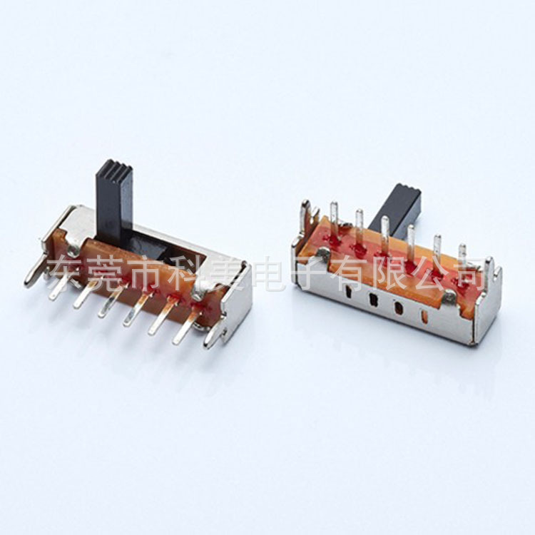 SK-14D01 卧式拨动开关 1P4T