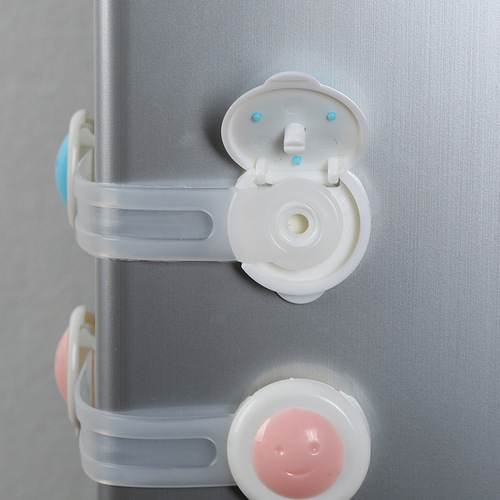厂家直供多宝宝防夹手抽屉锁 婴儿冰箱门柜子门锁扣批发