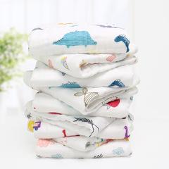 Water-washable gauze bath towels with 6 layers of pure cotton face towels for adults, size 35*75cm, large size