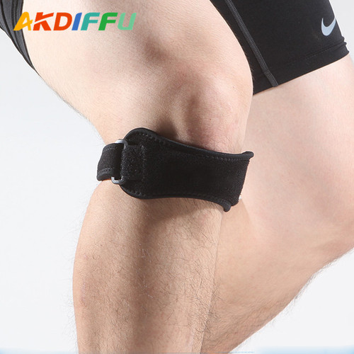 Outdoor sports protective gear, neoprene knee pads, silicone protection knee patella with basket, badminton sports knee pads wholesale