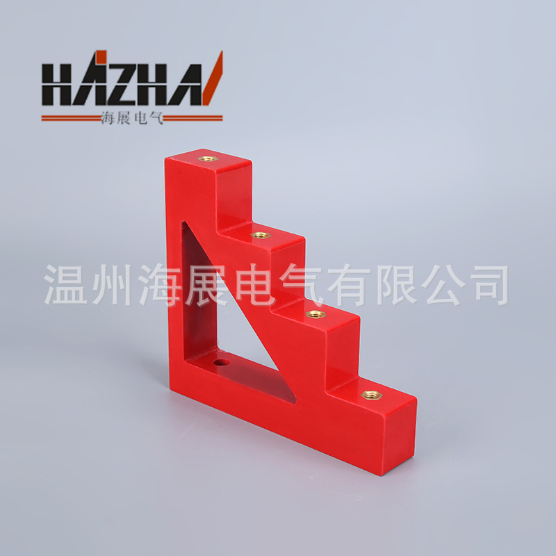CT系列楼梯零排支架CT4-40楼梯型绝缘子 红色阶梯支架