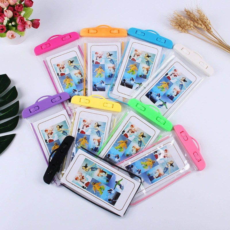 Оптовая Продажа с фабрики ПВХ открытый светящийся мобильный телефон водонепроницаемый мешок оптом мобильный телефон руку сумка герметичный прозрачный плавательный водонепроницаемый чехол