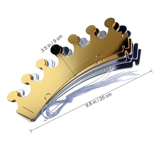 Birthday party first year party photo tool cake hat birthday hat golden crown cake shop decoration supplies