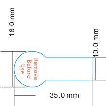 ӡ�ָ��Ƭ35x16pet����mylar�^���|�~��늳ز���18650�������Ƭ