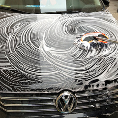 Car wash mop long handle telescopic pole car mop soft bristle car wash tool cotton thread car wash brush cleaning supplies