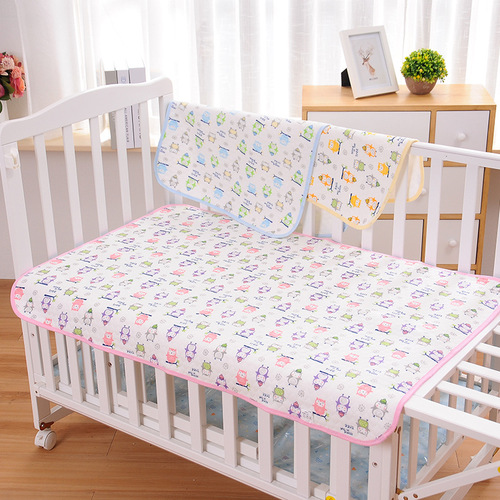 Eco-cotton waterproof diaper mattress for baby, baby waterproof large diaper pad, mother and baby products manufacturer direct sale