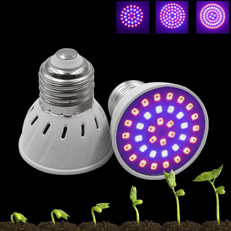 E27/GU10/E14 LED Botanical Light 2835SMD seedling vegetable plant growth cup