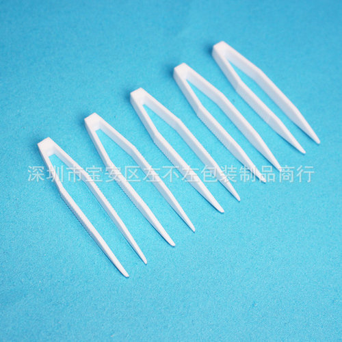 Beauty cosmetic small clamps, eyelash plastic tweezers, mini clamps, custom small tweezers clamp manufacturer