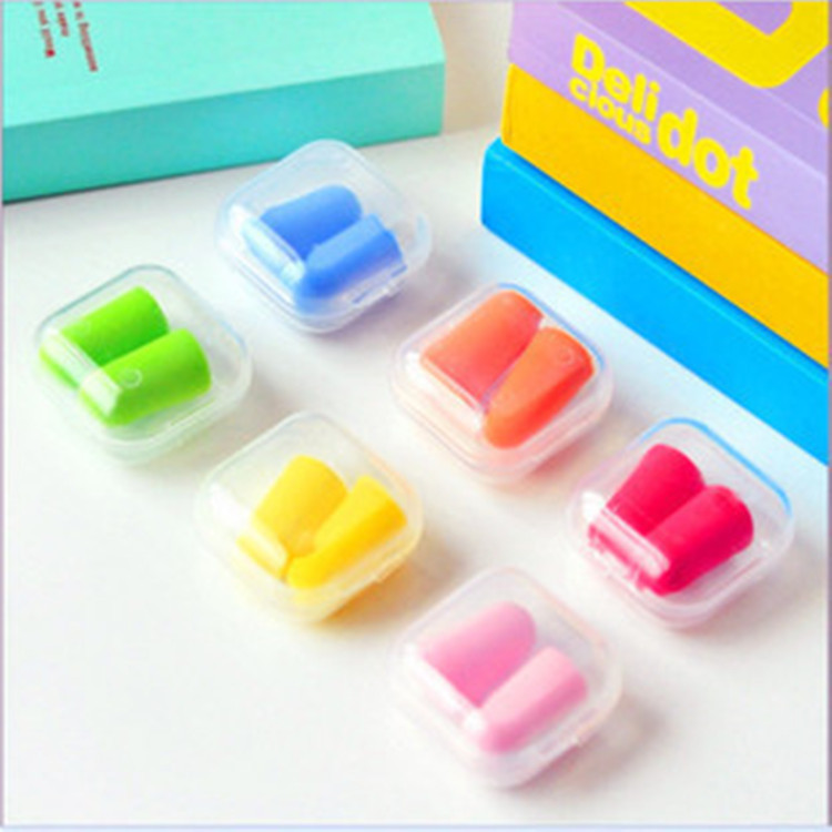 Soundproof earplugs sleeping anti-noise mute sleep wholesale anti-snore earplugs learning noise reduction special offer