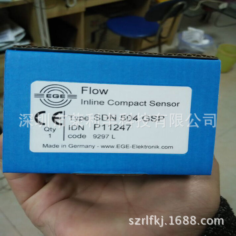 全新SDN 504 GSP流量传感器 德国EGE流量传感器