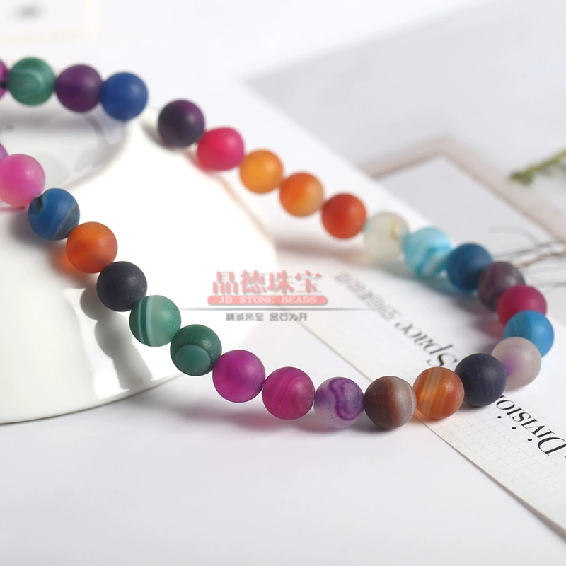 Matte agate accessory, accessories, bracelet, beads, factory direct supply